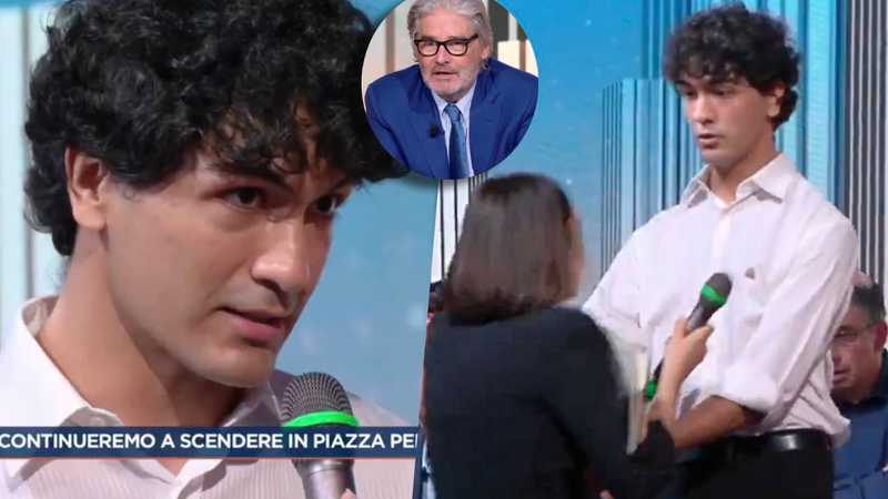 Svenimento in diretta a 4 Di Sera, giornalista cade a terra: il video