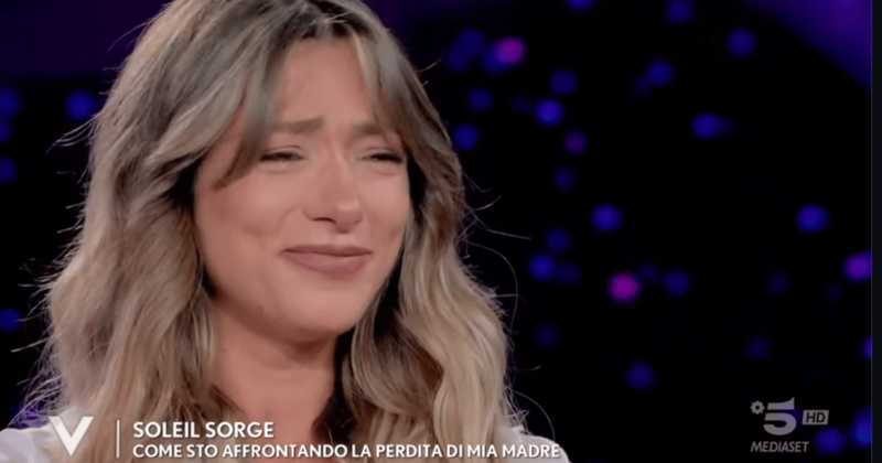 Verissimo, Soleil Sorge in lacrime racconta la scomparsa della mamma Wendy, ecco cosa ha dichiarato