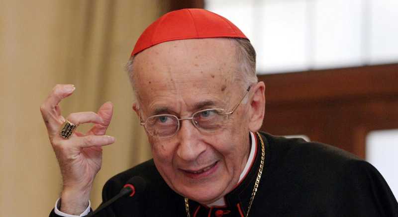 Camillo Ruini in ospedale per un blocco renale