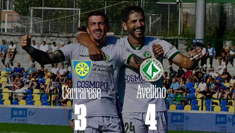 Carrarese-Avellino, le pagelle: Iannarilli super, Russo e Besaggio trascinatori