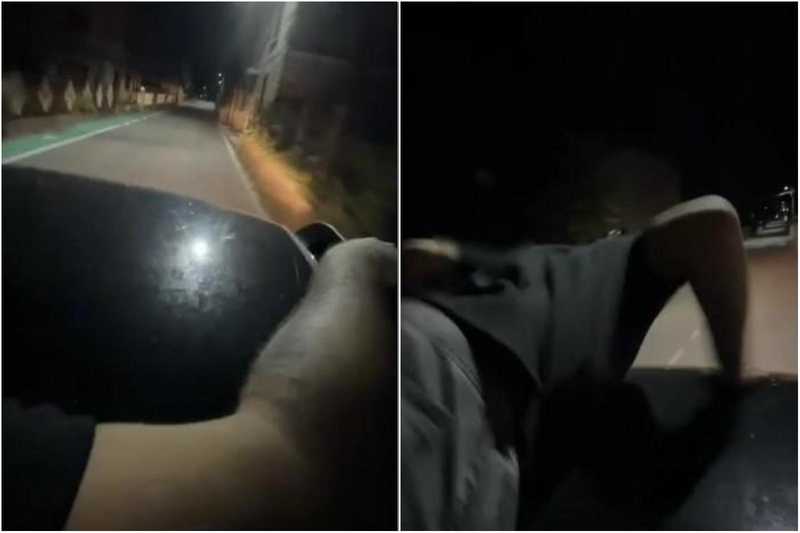 Esine, a 23 anni cade dal tettuccio dell’auto in corsa per una “challenge”: ecco il video della folle sfida