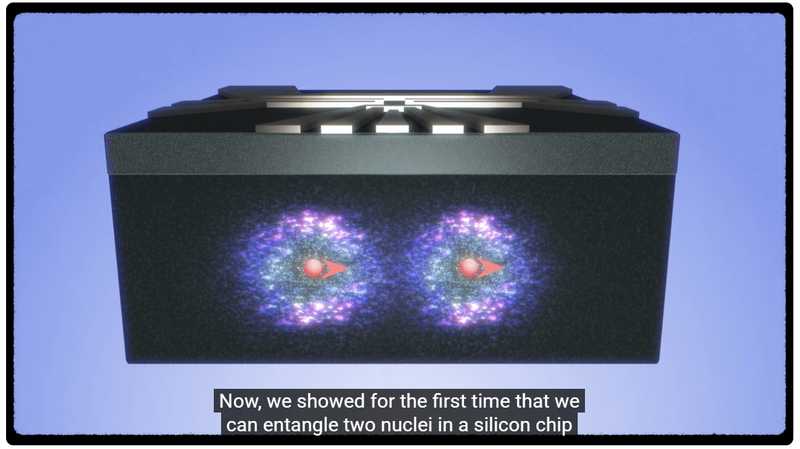 Scienziati fanno comunicare nuclei atomici nei chip di silicio