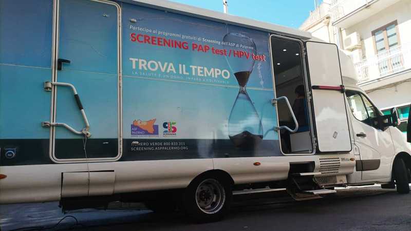 Capaci diventa città della prevenzione: ecco il camper dell'Asp per vaccinazioni e screening pediatrici