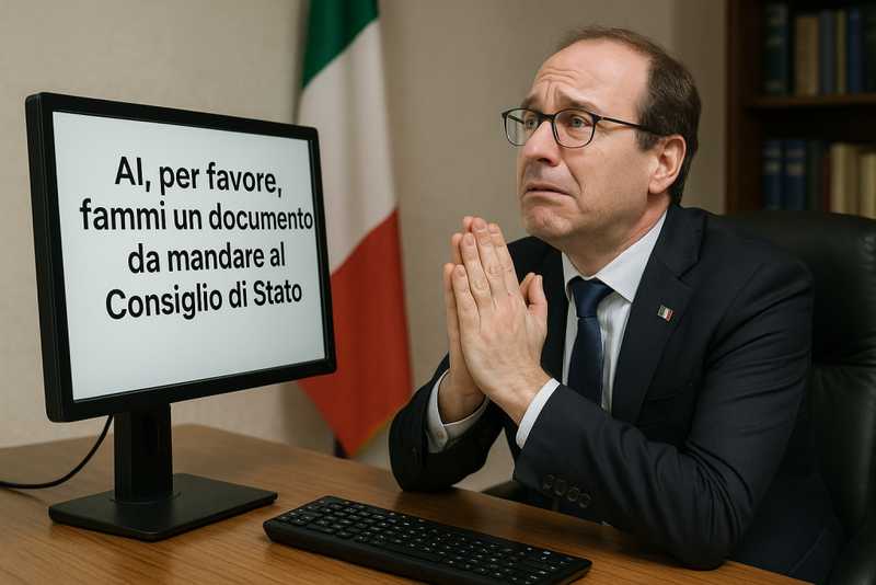 Errori grammaticali ed incoerenza, bel lavoro Valditara … o forse AI?