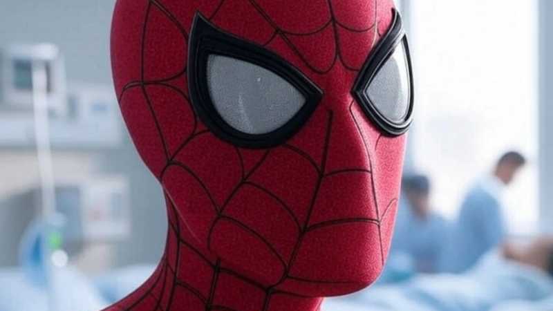 In che senso Tom Holland è finito in ospedale vestito da Spider-Man?