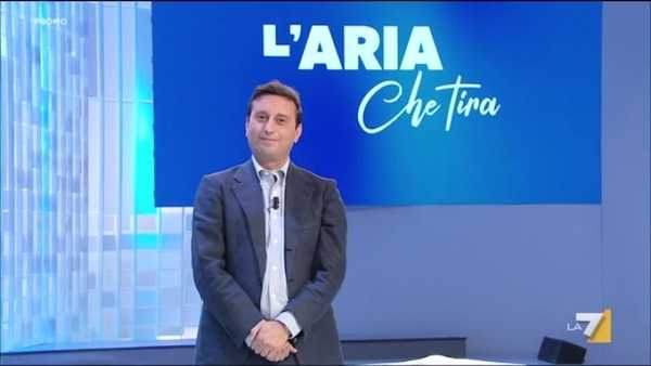 “L’aria che tira” puntata di oggi 23 settembre 2025 (VIDEO)