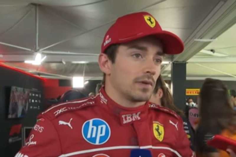 Leclerc vittima di un incidente dopo Baku: è accaduto nella notte