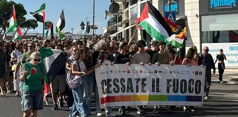 L’Italia in piazza per Gaza, riuscito lo sciopero generale per dire stop al genocidio