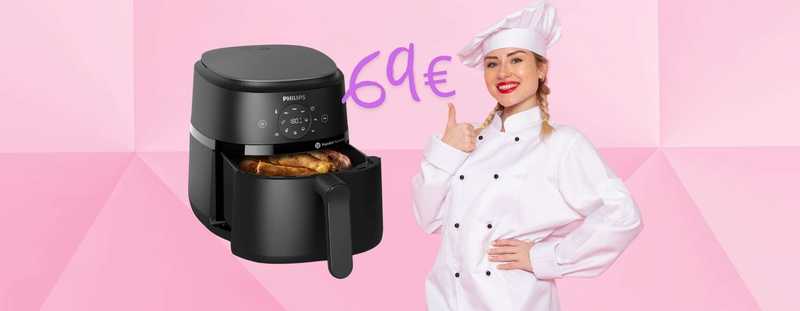 Piatti buoni ma meno calorici e in poco tempo con la friggitrice ad aria Philips