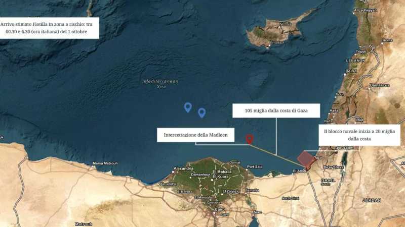 Global Sumud Flotilla: I Primi Contatti con l'Esercito Israeliano