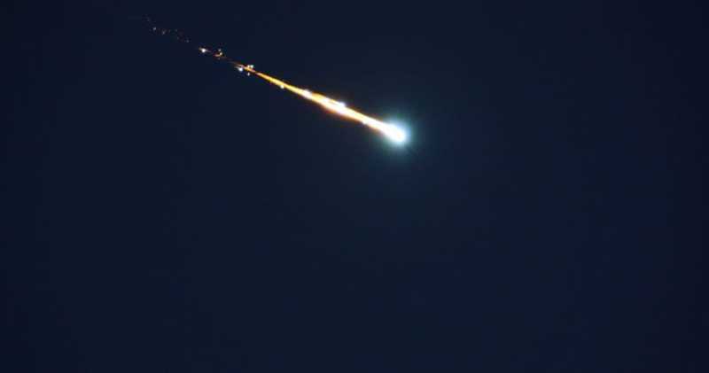 Bolide infuocato attraversa il cielo di Latina: Sembrava un meteorite