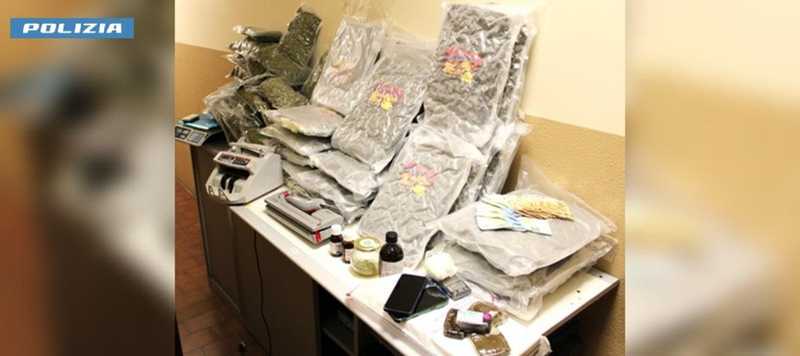 Piantagione di marijuana scoperta in capannone dismesso, arrestato 39enne