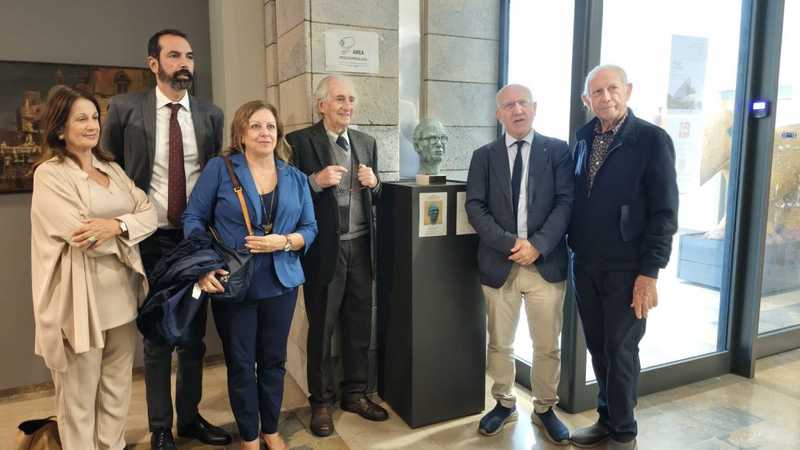 Messina, donato alla GAMM un bronzo ritratto del M° Bonfiglio