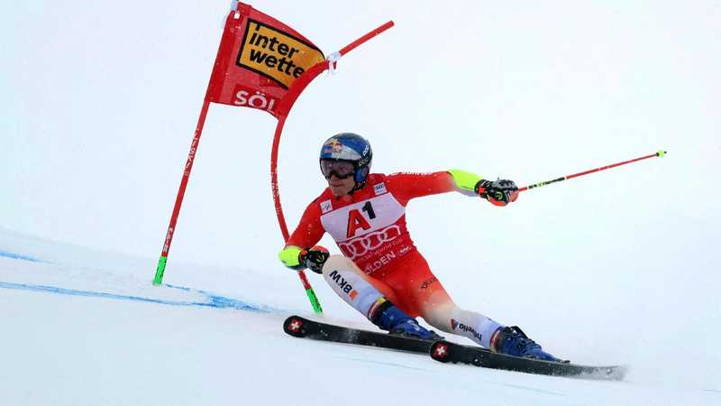 Odermatt domina il gigante di Soelden, Vinatzer ottavo