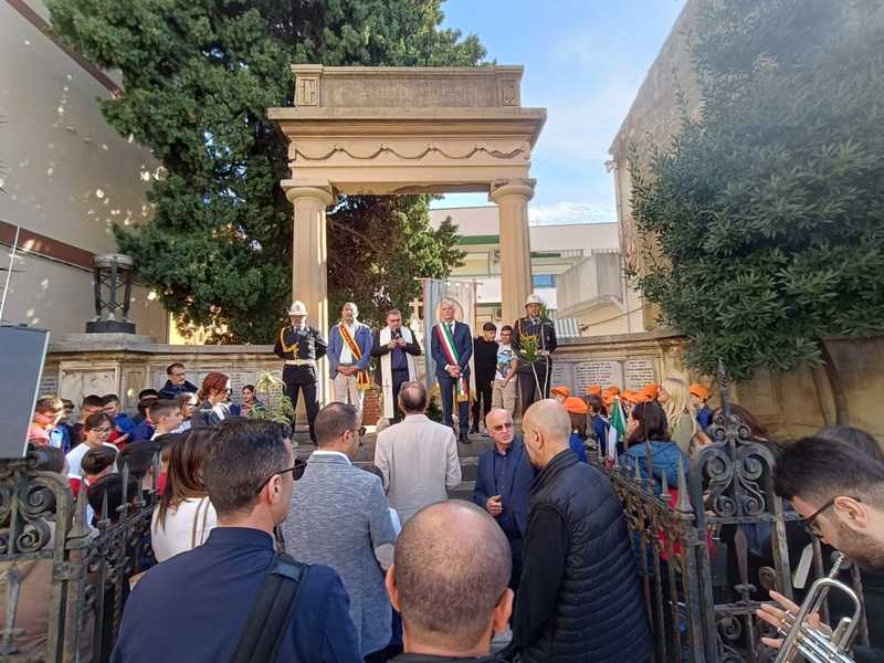 Messina: grande partecipazione alla commemorazione dei caduti di tutte le guerre a Contesse e Santa Lucia
