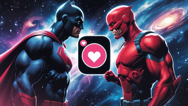 Marvel e DC: Amore Cosmico tra Eroi Rivali