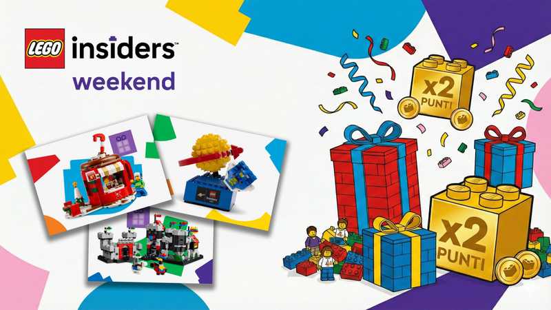LEGO Insiders: Pioggia di Offerte e Regali!