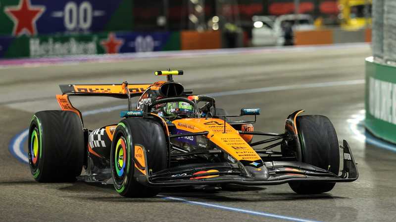 Norris Stupisce a Las Vegas, Ferrari in Difficoltà