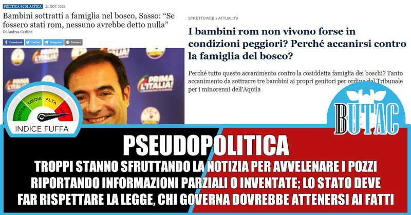 Famiglia nel bosco: tra legge, social e polarizzazione