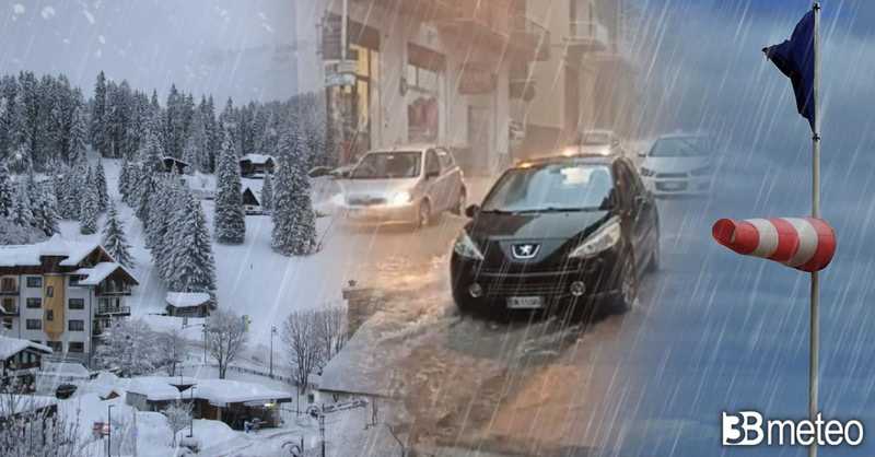 Maltempo in Italia: Piogge, Neve a Bassa Quota e Allerta