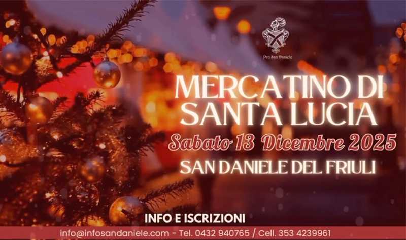 Santa Lucia a San Daniele: Un Mercatino di Tradizioni e Artigianato
