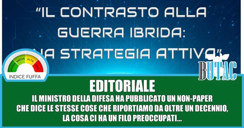 Crosetto: Guerra Ibrida, Strategie e Nuove Sfide alla Difesa
