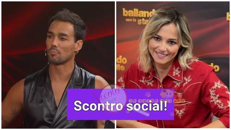 Ballando", bufera social: Fialdini e Fognini ai ferri corti!