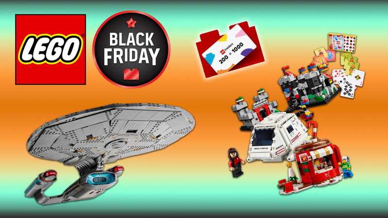Black Friday LEGO: Sconti imperdibili e regali a cascata