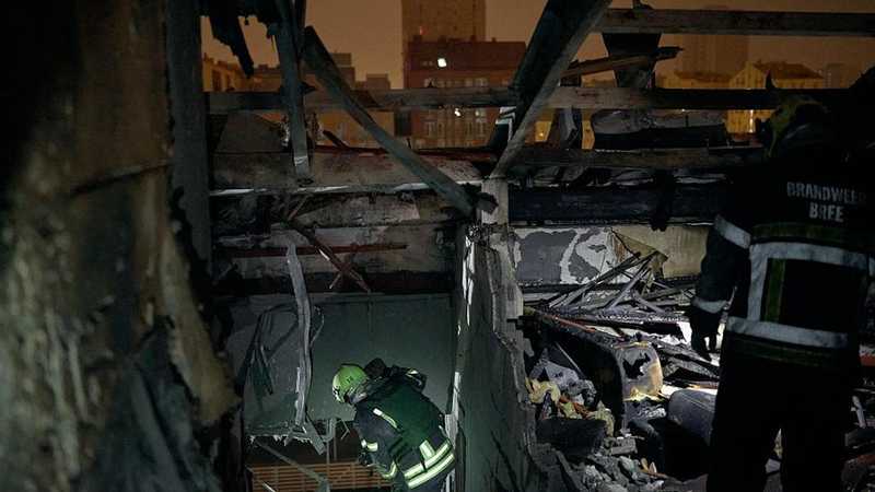 Attacco su Kiev: un morto e undici feriti