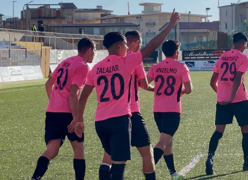 Athletic Club Palermo, trionfo in dieci contro il CastrumFavara