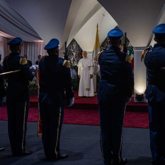 Papa Leone invoca la soluzione a due Stati in Medio Oriente