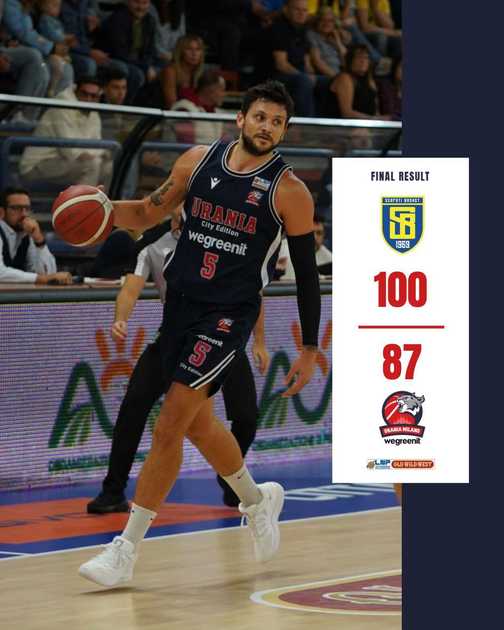 Urania Milano si aggiudica il derby lombardo