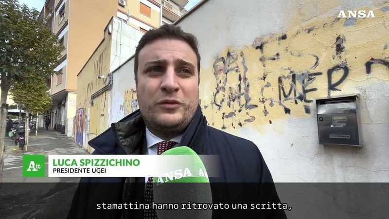 Sinagoga di Monteverde imbrattata: caccia agli autori del gesto