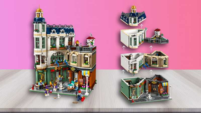 LEGO Icons: Arriva la Via dello Shopping Modulare 2026