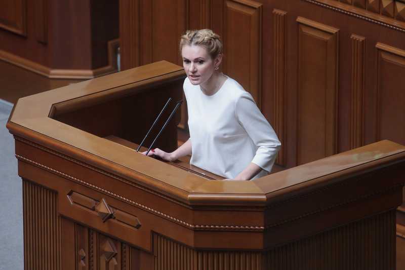 Deputata Ucraina Accusata di Guidare Gruppo Criminale