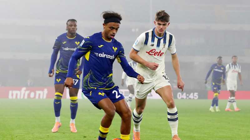 Verona sorprende l'Atalanta: 2-0 all'intervallo