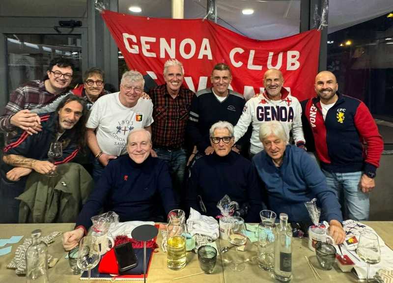 Genoa Club Savona: Una serata speciale con Brenzini, Turone e Onofri