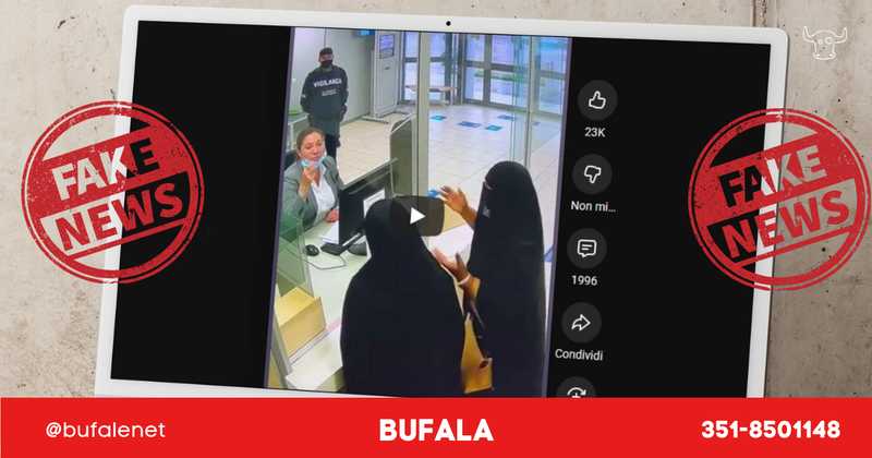 Il video delle donne in burqa: un falso creato con AI