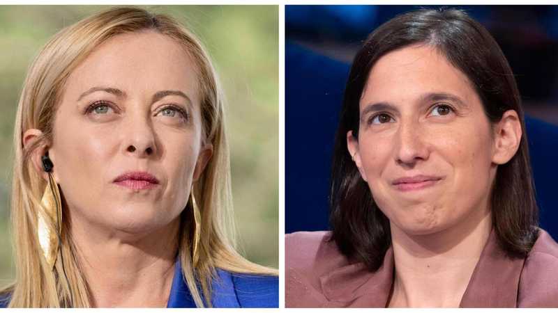 Meloni chiude Atreju, Schlein parla all'assemblea Pd: scontro virtuale