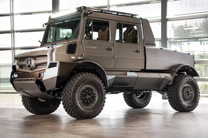 Questo Mercedes Unimog è davvero unico: 300 CV e interni premium