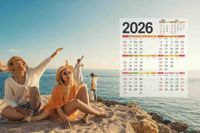 Ponti 2026 da sogno: un mese di viaggi con poche ferie