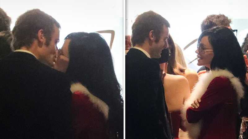 Lily Allen bacia Jonah Freud a festa Natale post-ruptura