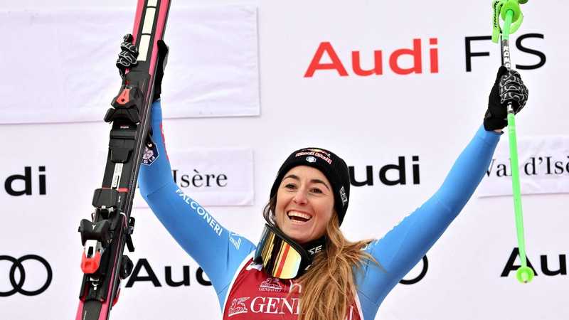 Goggia trionfa in Val d’Isère: emozione, rimpianto e il messaggio a Gasperini