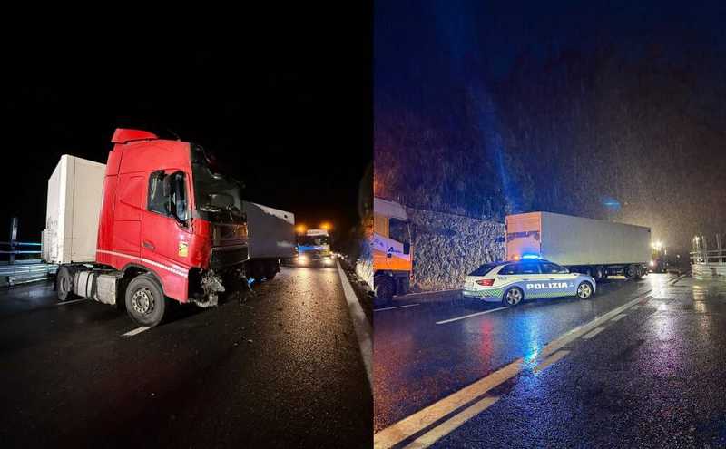 Grave incidente sull'A10: Tir si schianta, traffico paralizzato