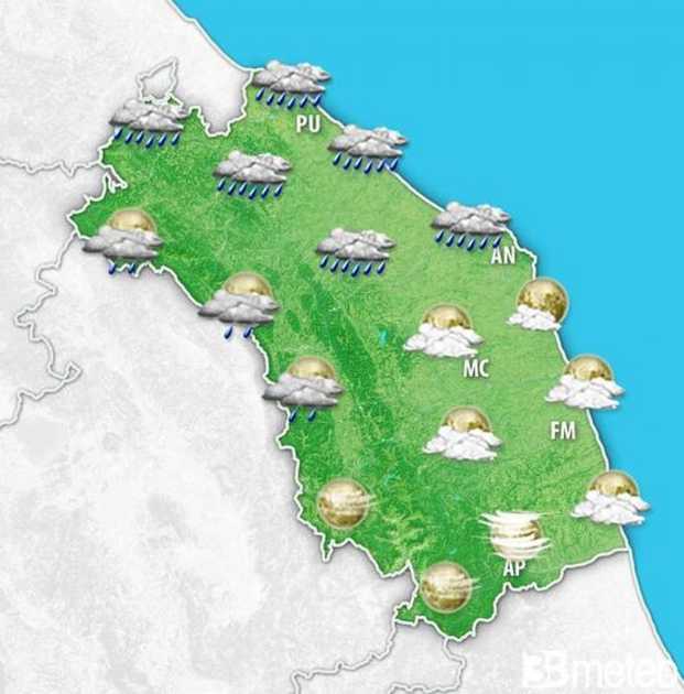 Marche sotto Neve Natalizia: Piogge e Instabilità!