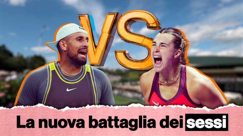 Sabalenka vs Kyrgios: può una donna battere un uomo nel tennis?