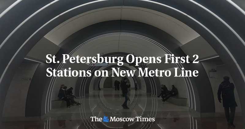 San Pietroburgo: Aprono le Prime 2 Stazioni Metro!