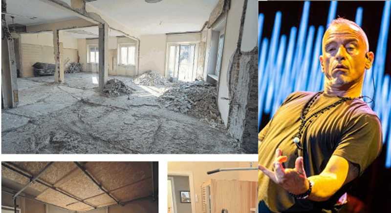 Ramazzotti distrugge casa al vicino: 200mila € in ballo