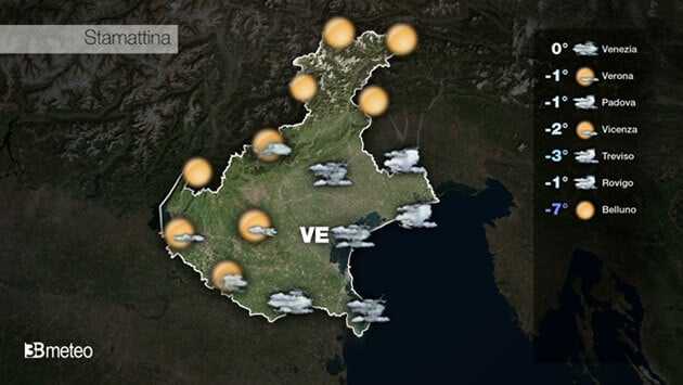 Meteo VENETO Video: previsioni aggiornate e cosa aspettarsi