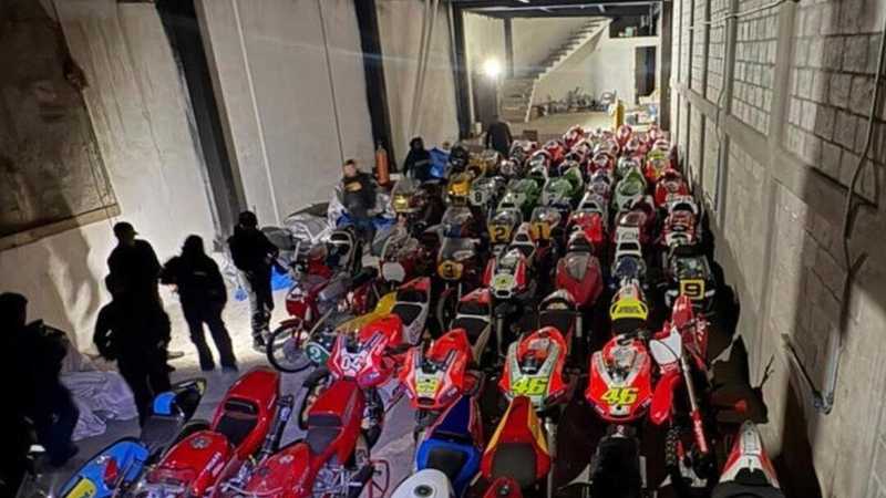 FBI scopre MotoGP Rossi e Marquez nel garage del superlatitante